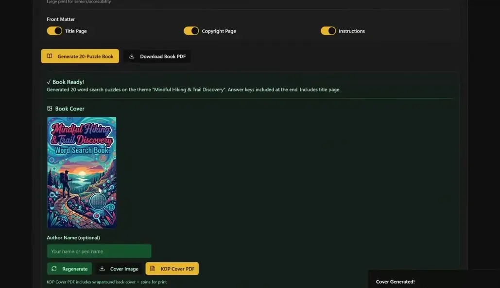 Book Ninja Review Cover Design